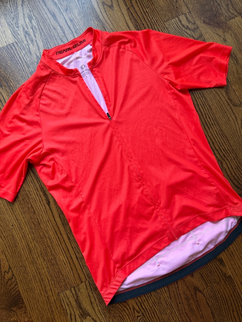 Pearl Izumi Men's Attack Cycling Jersey-Screaming Red - LARGE